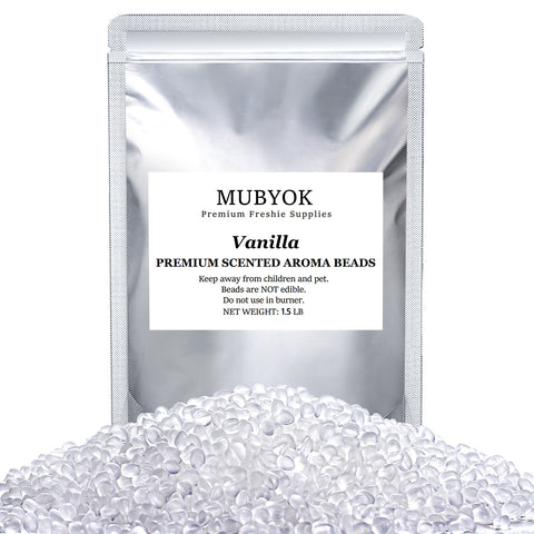 Warm Vanilla Scented Aroma Beads