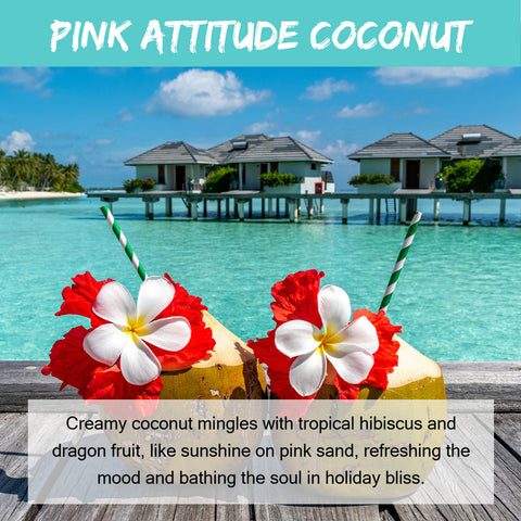 Pink Attitude Coconut Scented Aroma Beads