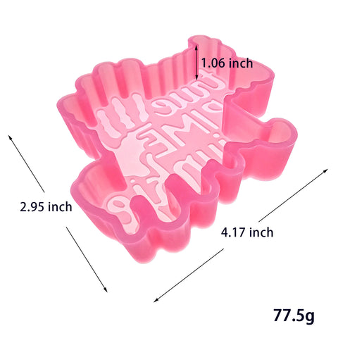 MJ-370 True Crime Junkie Halloween Silicone Freshie Mold