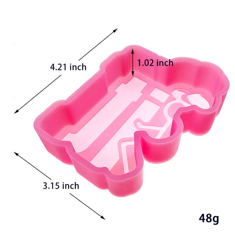 MJ-514 F-It Silicone Freshie Mold