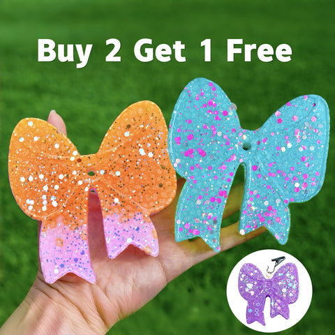 Bow Car Freshie –Buy 2 Get 1 Free | Mixed Color Sets | Limited Quantities