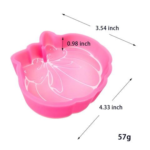 MUBYOK Halloween Coquette Pumpkin Silicone Freshie Mold