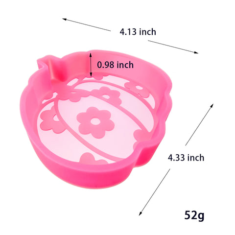 MUBYOK  Halloween Floral Pumpkin Silicone Freshie Mold
