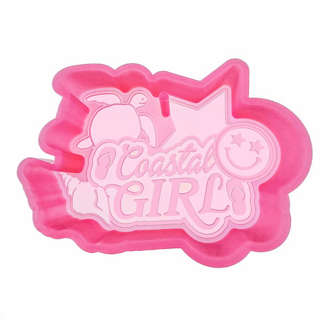 MJ-526 Coastal Girl Silicone Freshie Mold