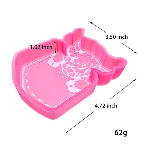 MJ-547 Highland Cow in a Pocket Silicone Freshie Mold