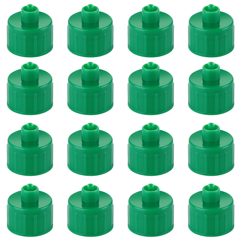 MUBYOK 16 Packs Precision Applicator Caps for 2 Ounce Acrylic Paint Bottle Car Freshie DIY Crafting Supplie