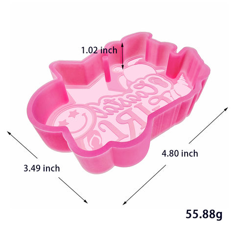 MJ-526 Coastal Girl Silicone Freshie Mold