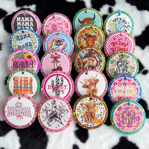 3inch 20pcs Mixed Card Design A Car Freshies--Free Shipping