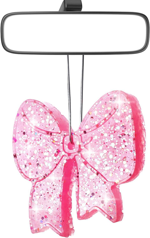 Pink Bow Car Freshie | Pink Bomb Scent| Free Shipping