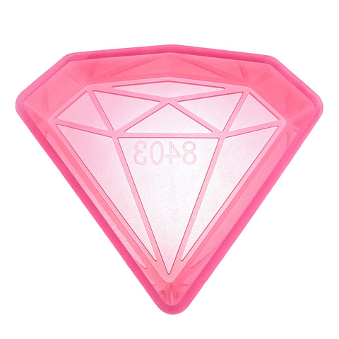 MM-140 Diamonds Silicone Freshie Mold