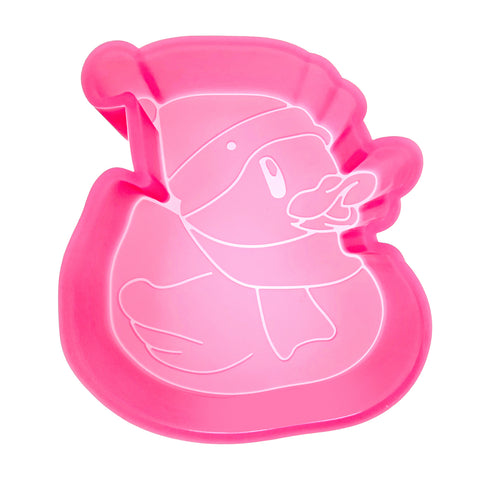 MM-137 Santa Duck Silicone Freshie Mold