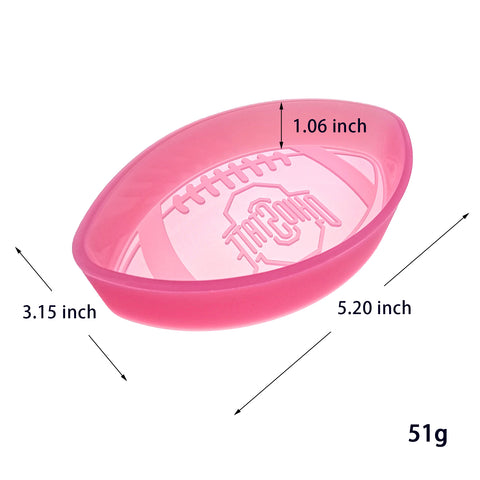 MM-142 Ohio Football Silicone Freshie Mold