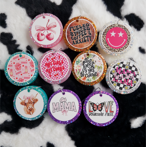 Mixed Set A – 3inch Car Freshies (10pcs, 5 Scents)| Free Shipping