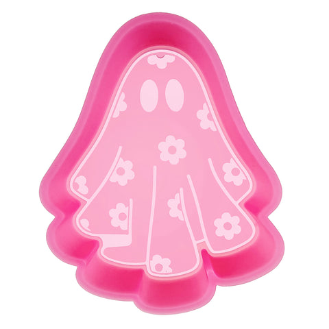 MJ-534 Cute Ghost Silicone Freshie Mold