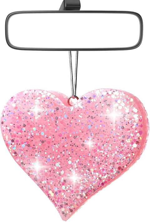Pink Heart Car Freshie | Pink Seduction Scent| Free Shipping