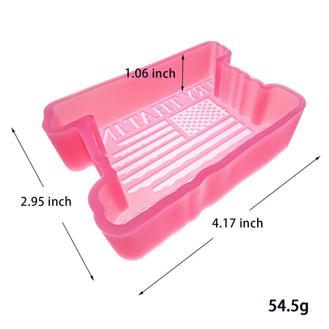 MJ-373 Cowboy Hat Face Silicone Freshie Mold