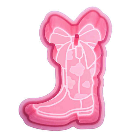 MJ-453 Boots with Bow Silicone Freshie Mold