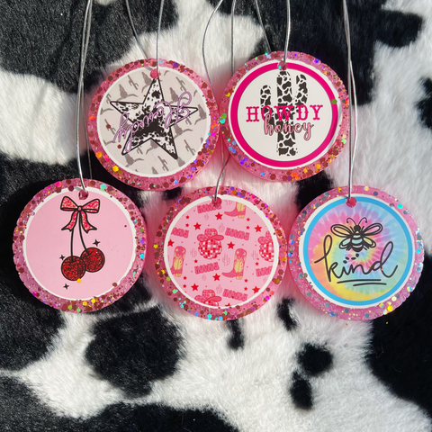 3inch 5pcs Honey Cuty Card Car Freshies---Free Shipping