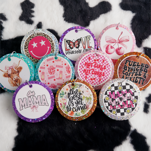 Mixed Set A – 3inch Car Freshies (10pcs, 5 Scents)| Free Shipping