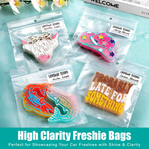 100 pcs Car Freshie Packing Bag PP Bag