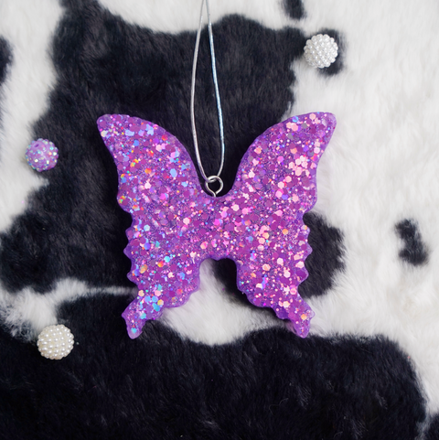 Purple Butterfly Car Freshie | Sweet Spell Scent| Free Shipping
