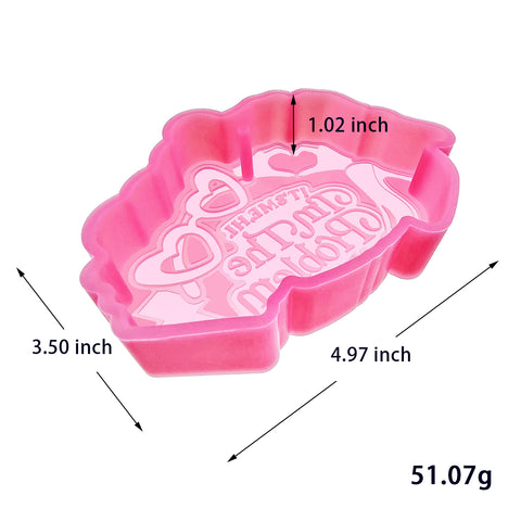 MJ-521 I'm The Problem Silicone Freshie Mold