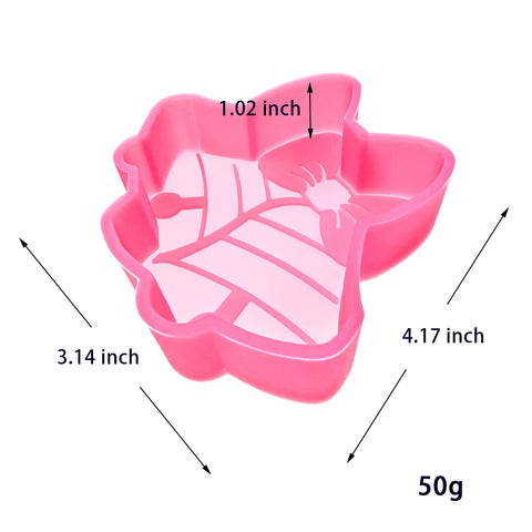 MM-126 Christmas Bells Silicone Freshie Mold