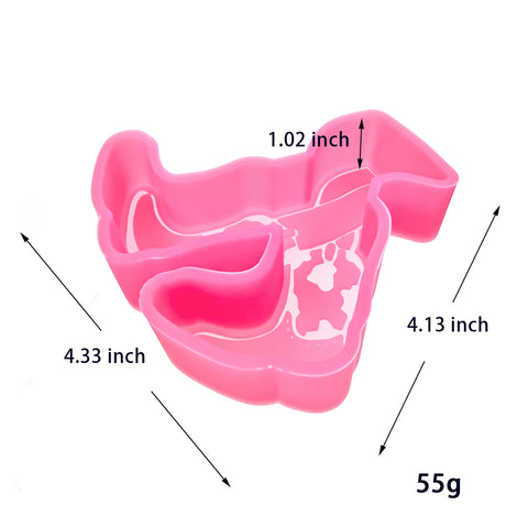 MM-127 Cowgirl Boots Silicone Freshie Mold