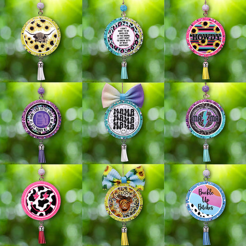 Car Freshie Starter Kit – 1LB Scented Beads, 3" Circle Mold & Cardstock (Makes 9 Freshies)