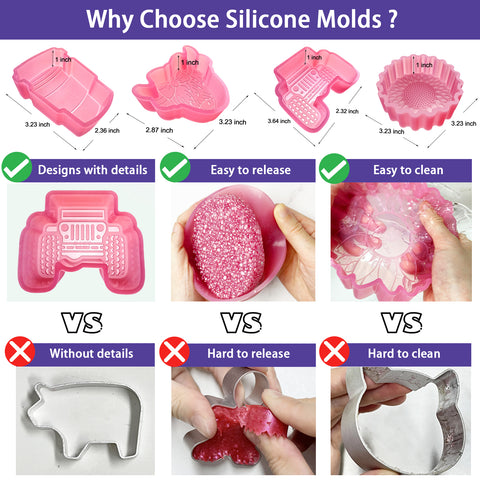 85PCS Car Freshie Starter Kit – Beads, Molds, Paints & Glitter (Makes 8 Freshies)