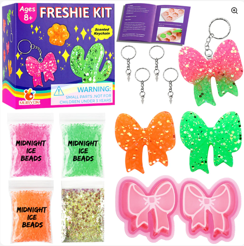 Freshie Beginner Starter Bundle – 3 Complete Kits (Bow + Cactus + Paw)