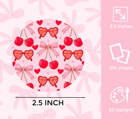 Mixed Variety C Set 100pcs Car Freshies Cardstock