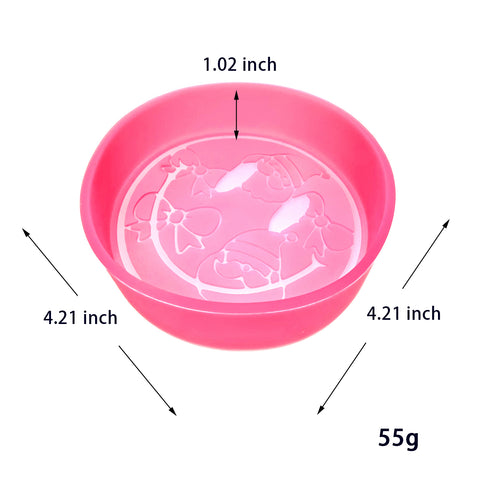 MM-122 Christmas Santa & Bows Smiley Silicone Freshie Mold