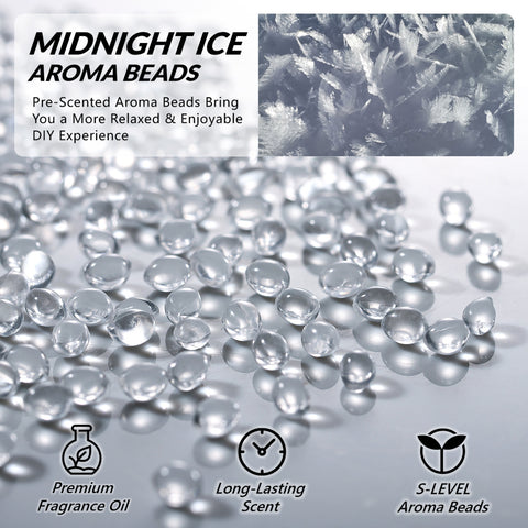 Car Freshie Starter Kit – 1LB Scented Beads, 3" Circle Mold & Cardstock (Makes 9 Freshies)