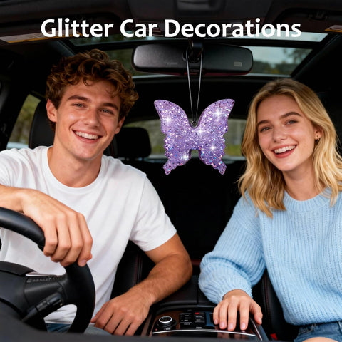 Purple Butterfly Car Freshie | Sweet Spell Scent| Free Shipping