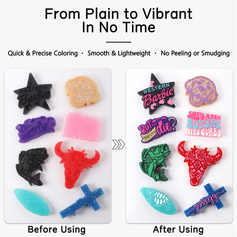 80 Pcs Finger Sponge Daubers Set