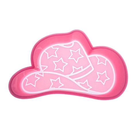 MJ-466 Star Cowboy Hat Silicone Freshie Mold