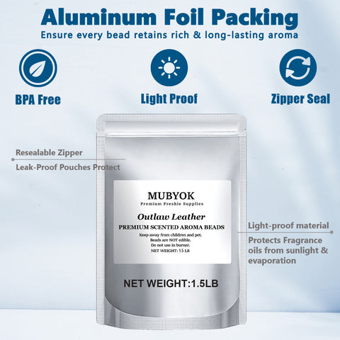 Outlaw Leather  Scented Aroma Beads