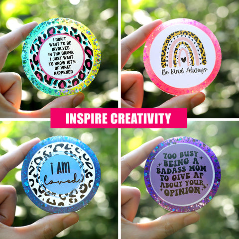 Funny Set 100pcs Car Freshies Cardstock