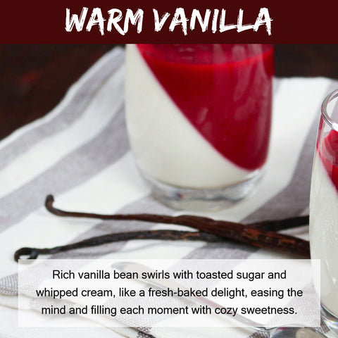 Warm Vanilla Scented Aroma Beads