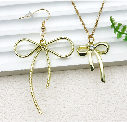 KC Gold Bow Charms Set – 15PCS (15 Styles, 1 Each)