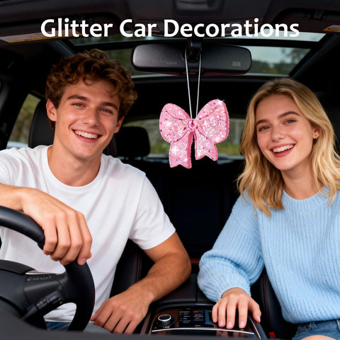 Pink Bow Car Freshie | Pink Bomb Scent| Free Shipping