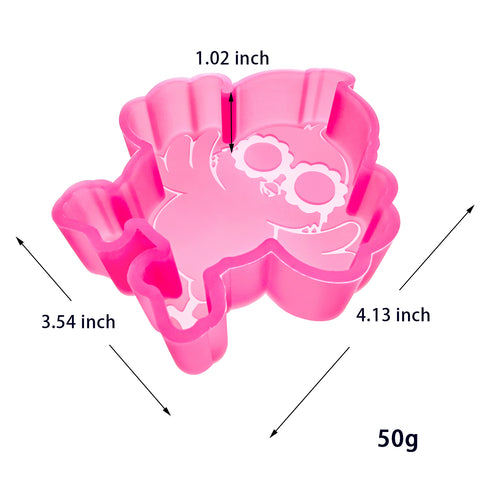 MM-134 Sunglasses Chicken Silicone Freshie Mold