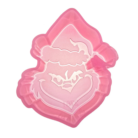MJ-174 Christmas Grinch Silicone Freshie Mold