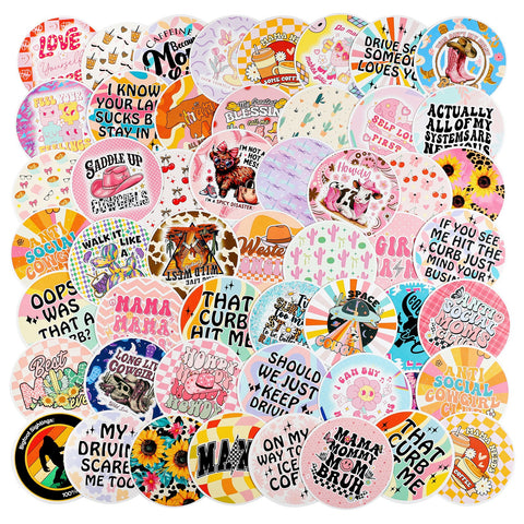 Mixed Variety D Set 100pcs Car Freshies Cardstock