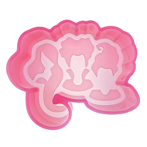 MJ-330 Sister Witches Silicone Freshie Mold