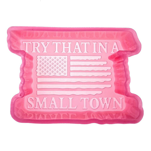 MJ-373 Cowboy Hat Face Silicone Freshie Mold